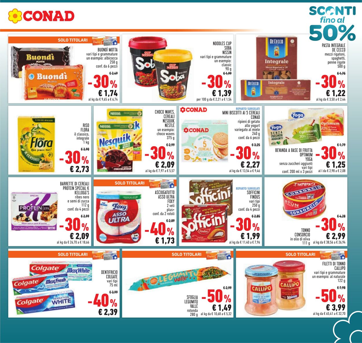 Volantino Conad 12.04.2023 - 23.04.2023