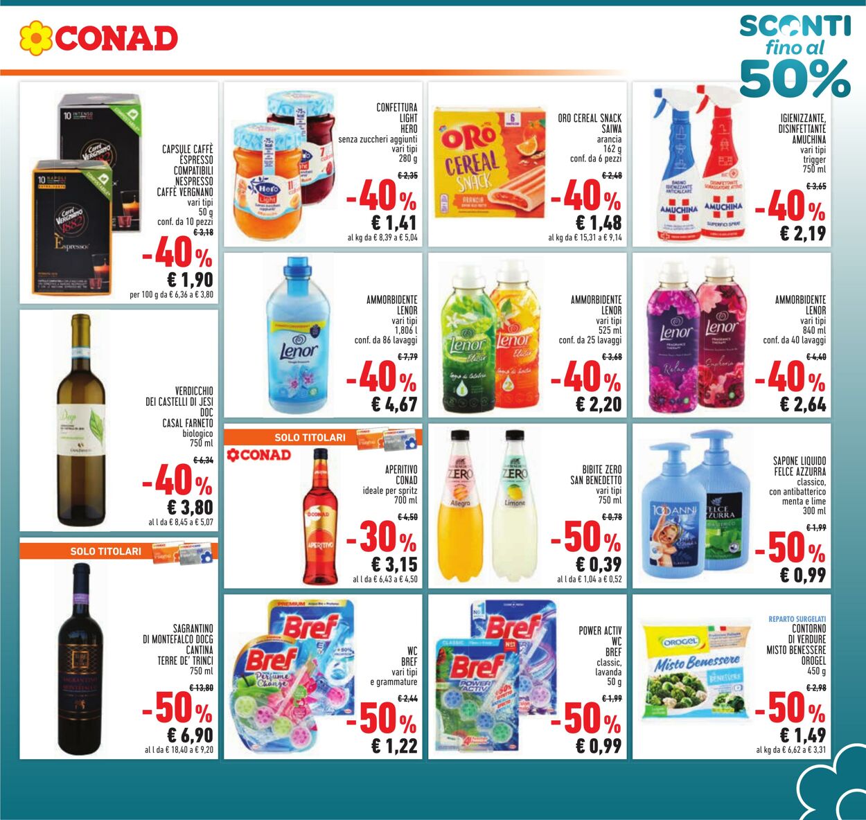 Volantino Conad 12.04.2023 - 23.04.2023