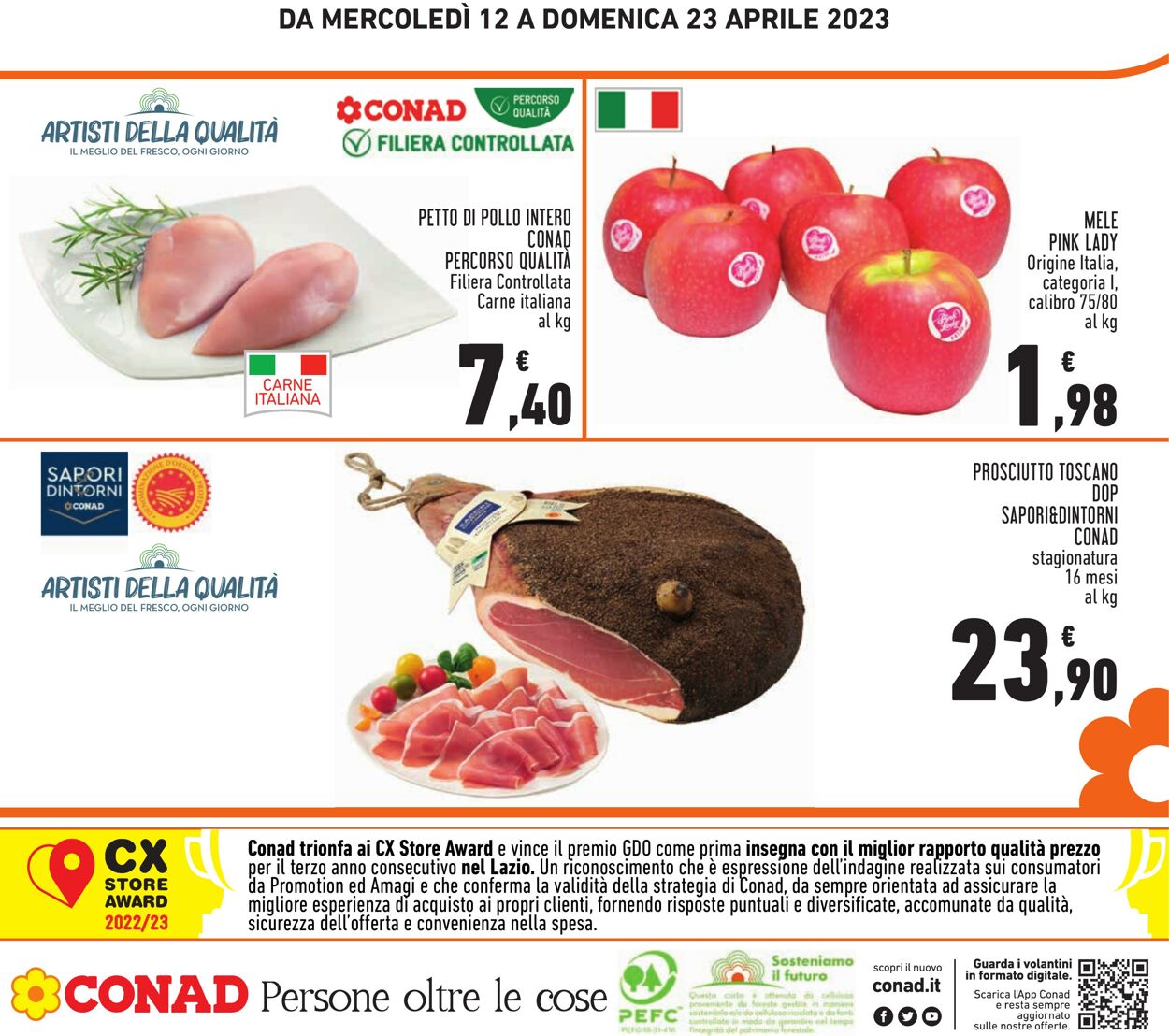 Volantino Conad 12.04.2023 - 23.04.2023