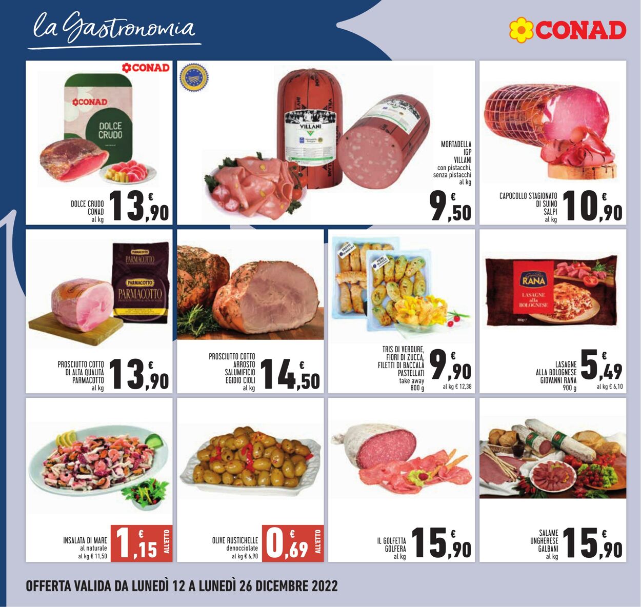 Volantino Conad 12.12.2022 - 26.12.2022