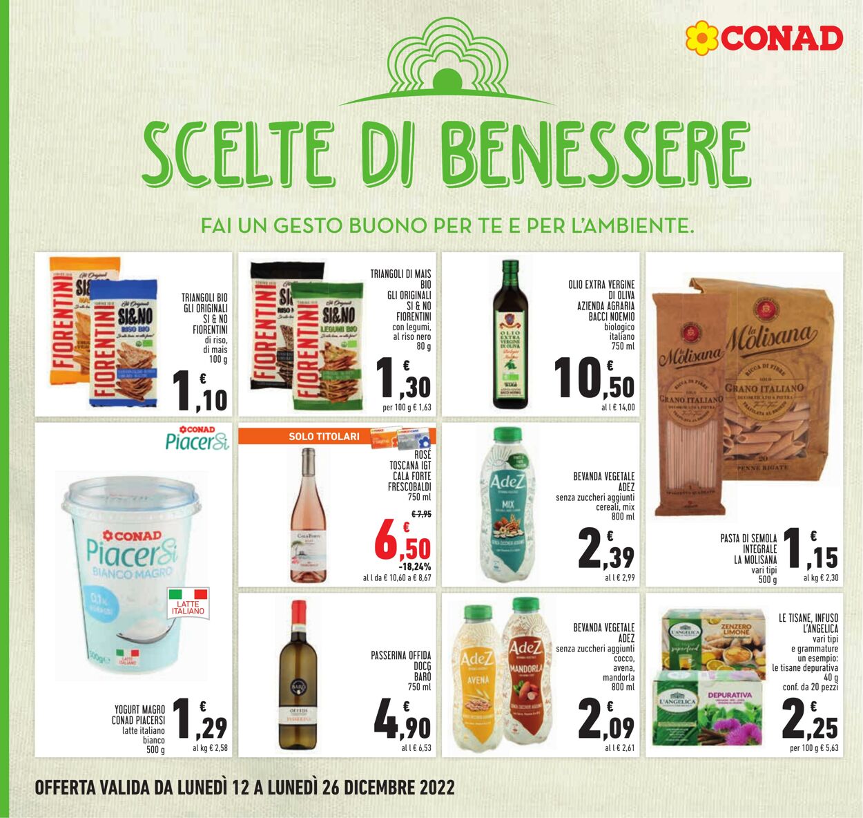 Volantino Conad 12.12.2022 - 26.12.2022