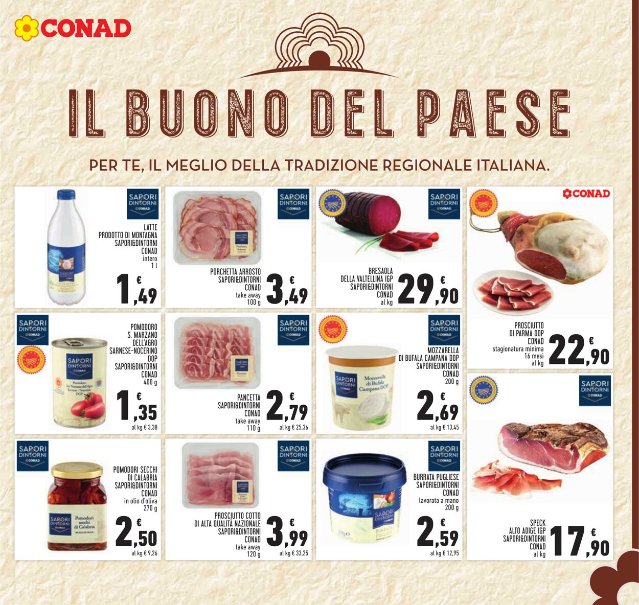 Volantino Conad 12.12.2022 - 26.12.2022