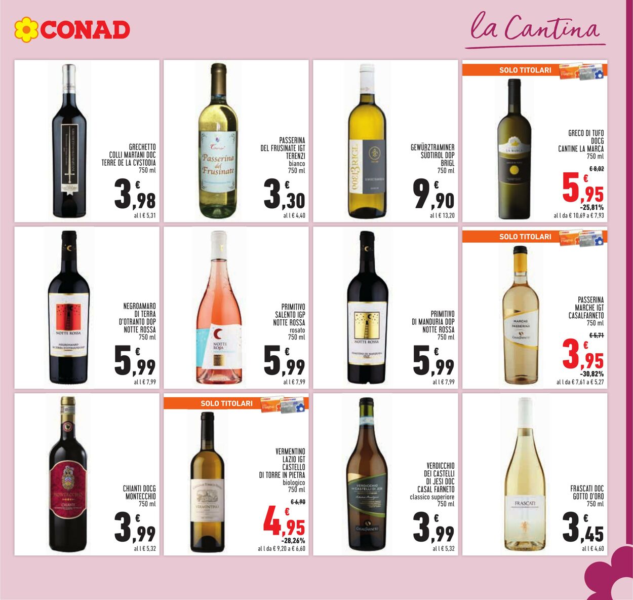 Volantino Conad 12.12.2022 - 26.12.2022