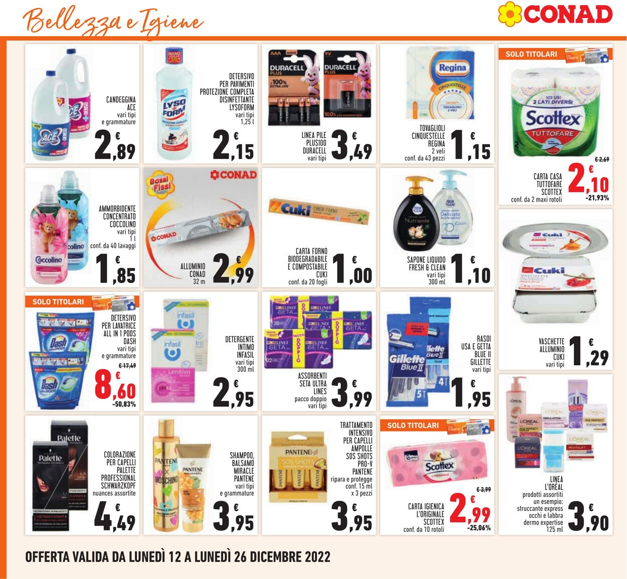 Volantino Conad 12.12.2022 - 26.12.2022