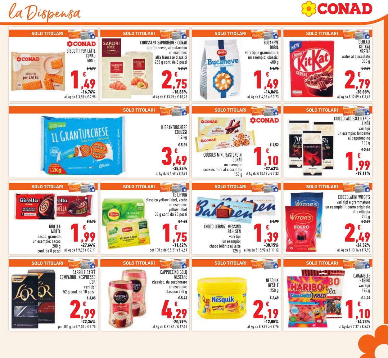 Volantino Conad 17.04.2024 - 28.04.2024