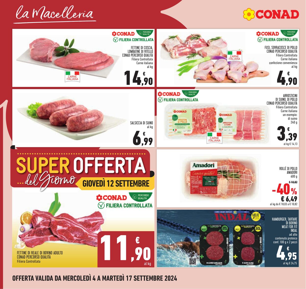 Volantino Conad 04.09.2024 - 17.09.2024