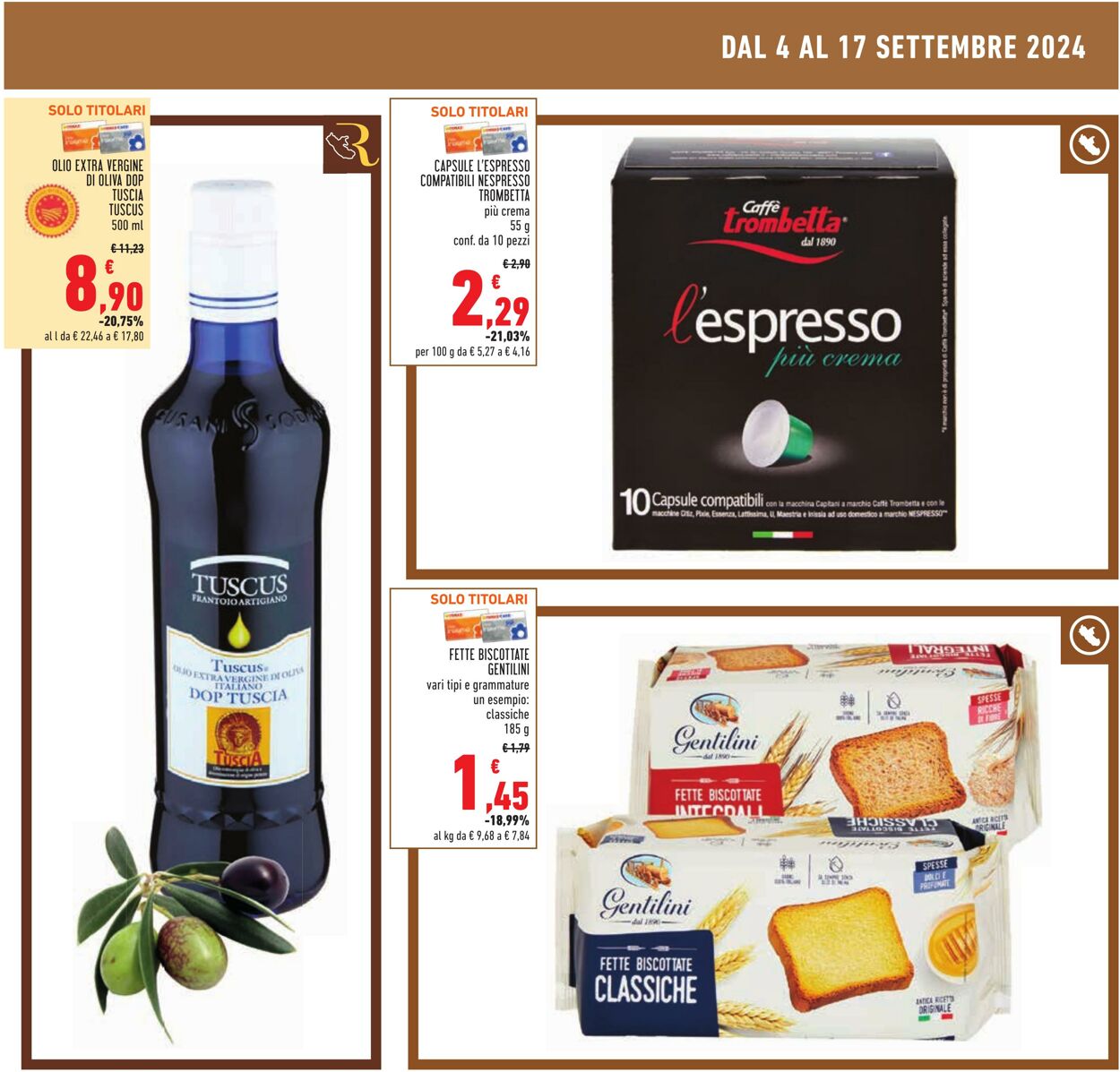 Volantino Conad 04.09.2024 - 17.09.2024