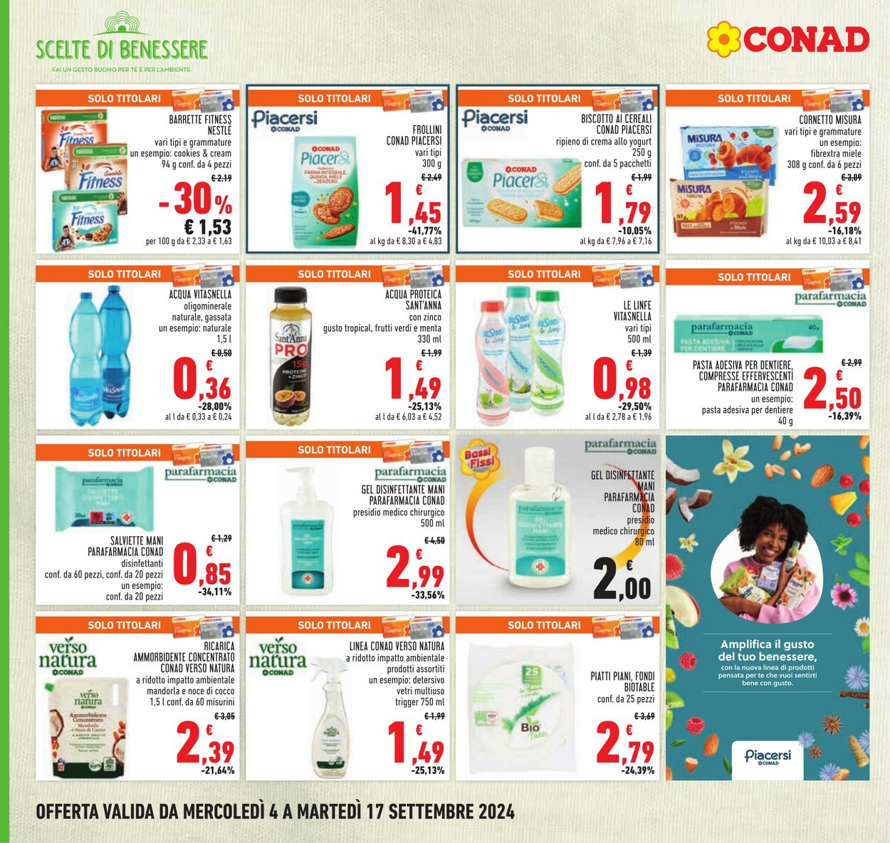 Volantino Conad 04.09.2024 - 17.09.2024