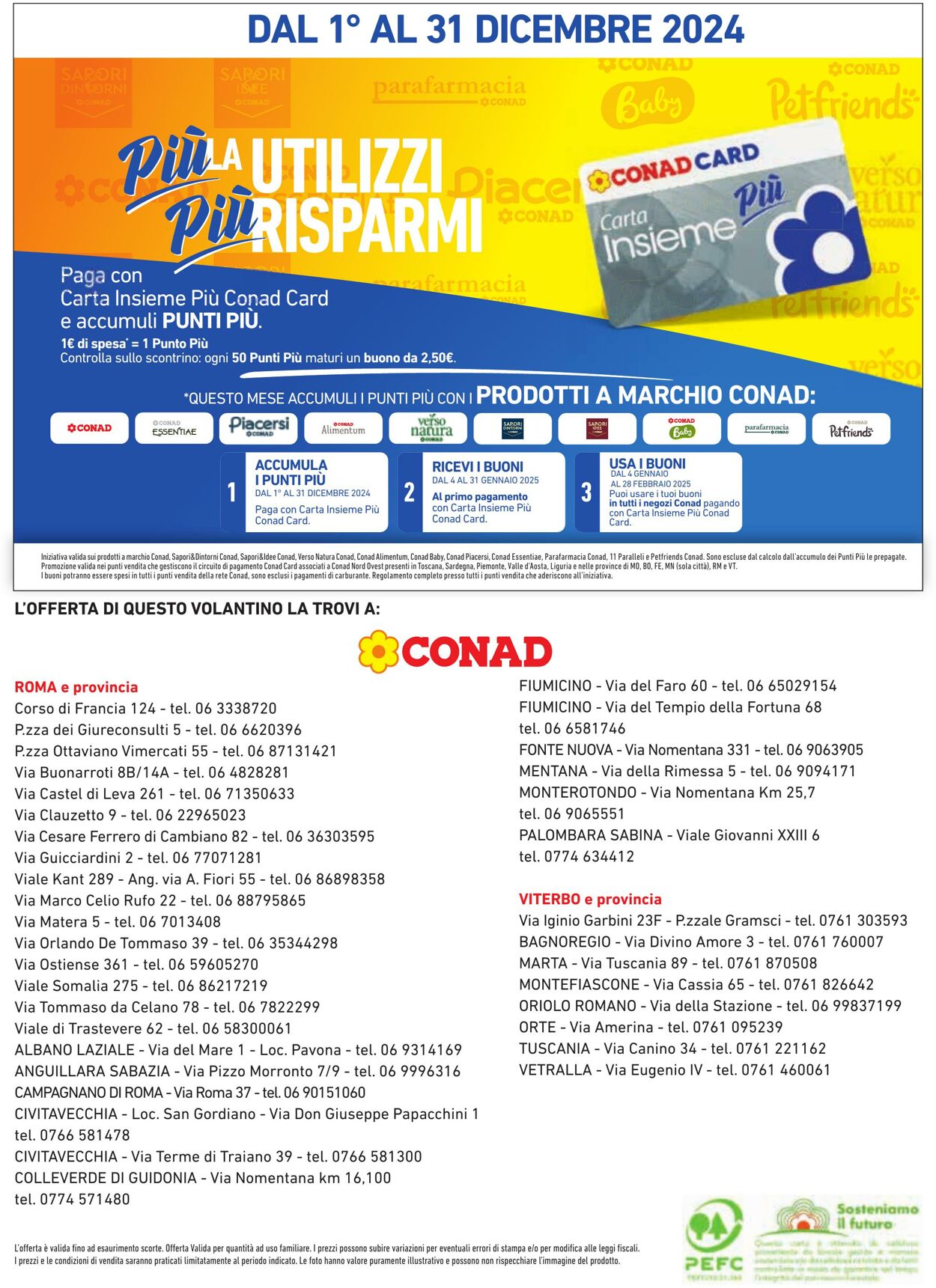 Volantino Conad 27.11.2024 - 31.12.2024