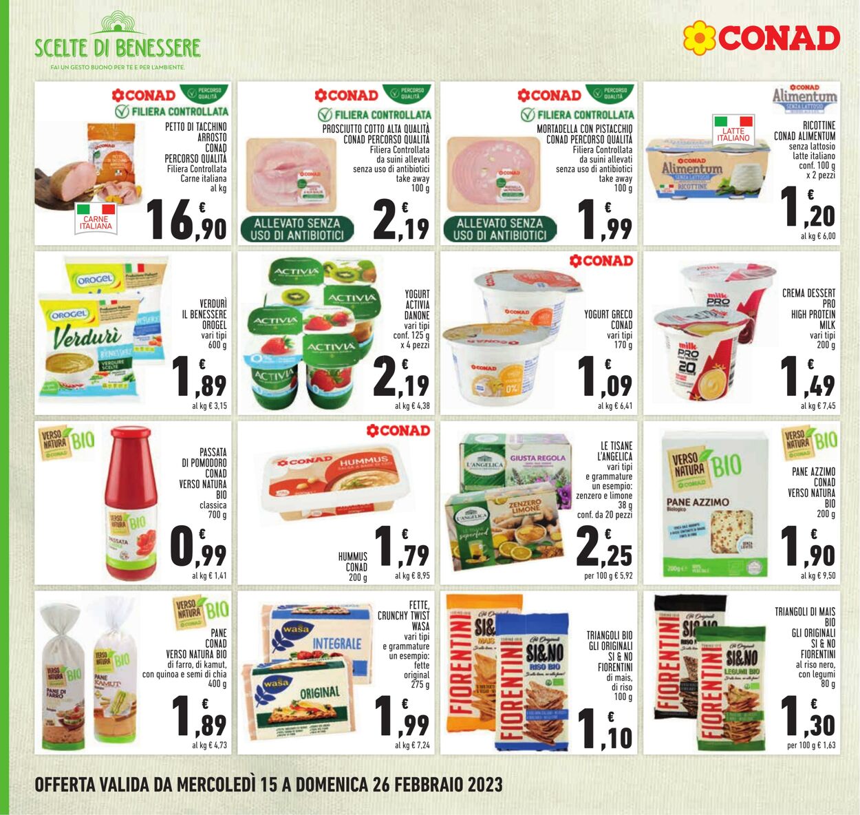 Volantino Conad 15.02.2023 - 26.02.2023