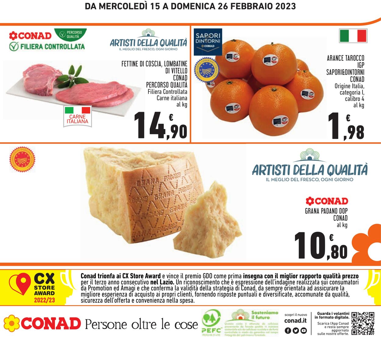 Volantino Conad 15.02.2023 - 26.02.2023