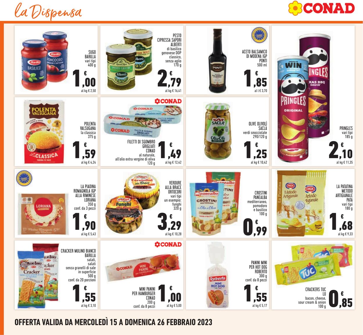 Volantino Conad 15.02.2023 - 26.02.2023