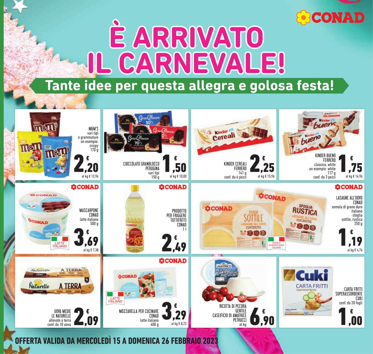 Volantino Conad 15.02.2023 - 26.02.2023