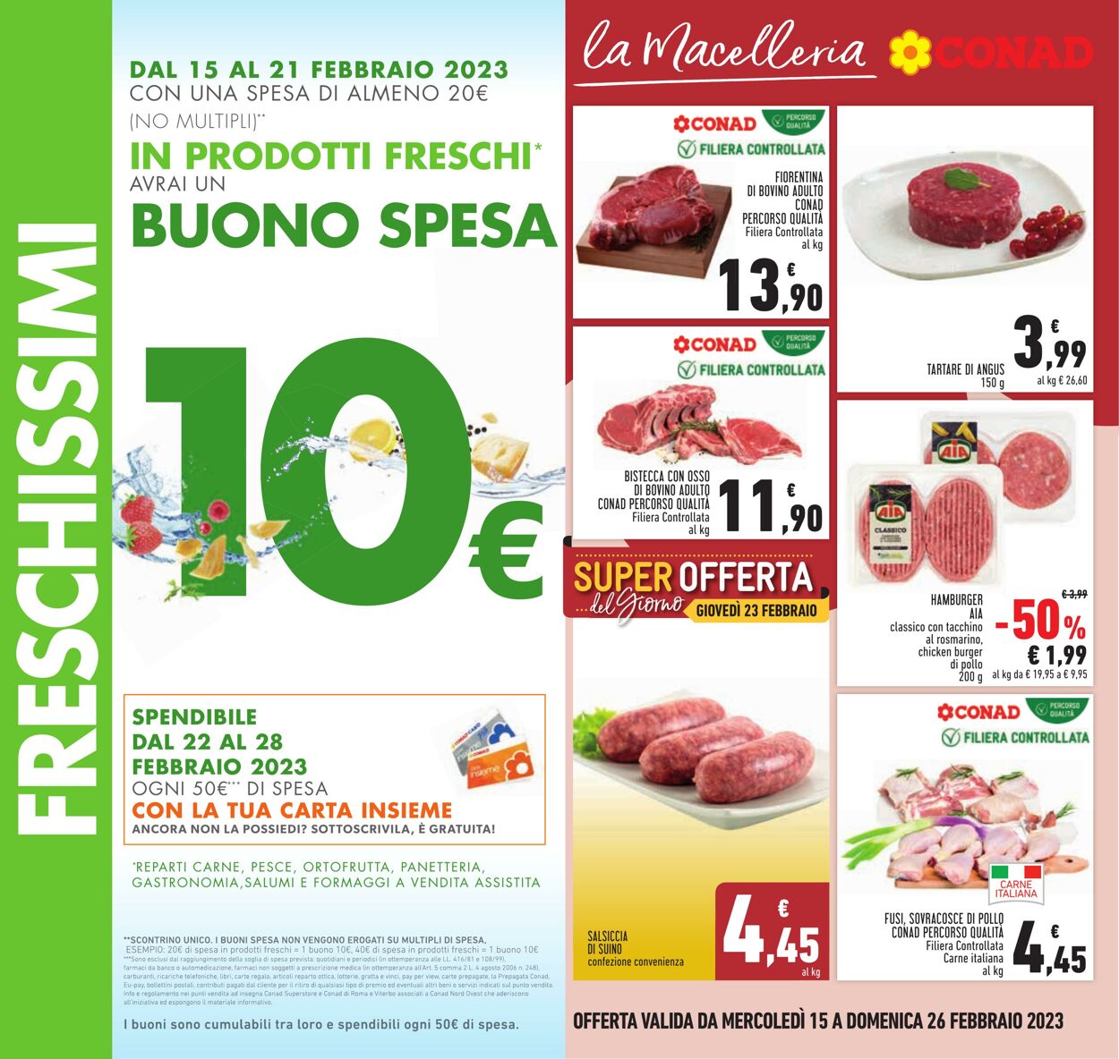 Volantino Conad 15.02.2023 - 26.02.2023