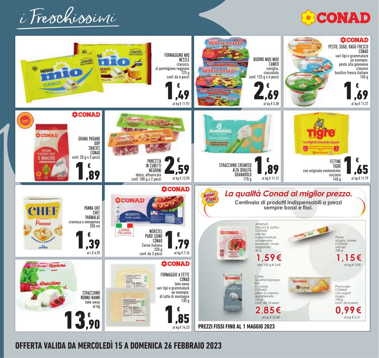 Volantino Conad 15.02.2023 - 26.02.2023