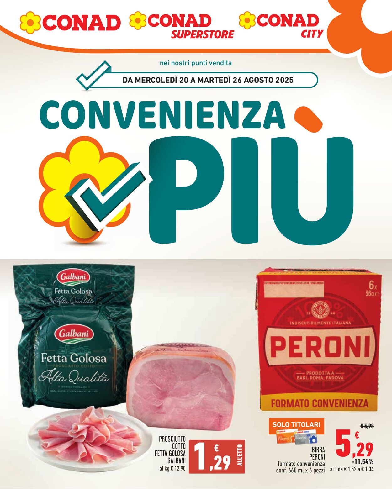 Volantino Conad 22.08.2025 - 22.08.2025