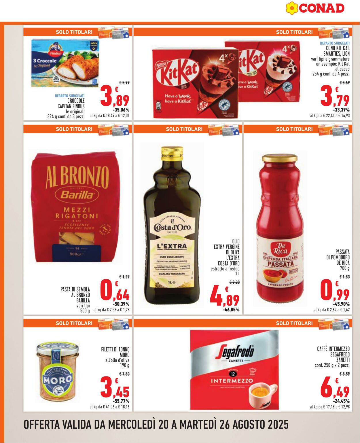 Volantino Conad 22.08.2025 - 22.08.2025