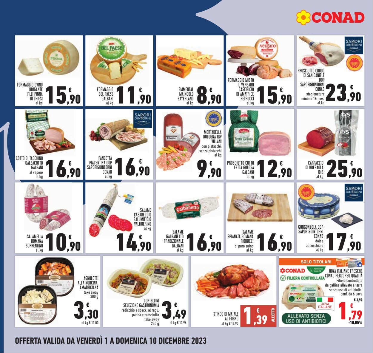 Volantino Conad 01.11.2023 - 10.12.2023