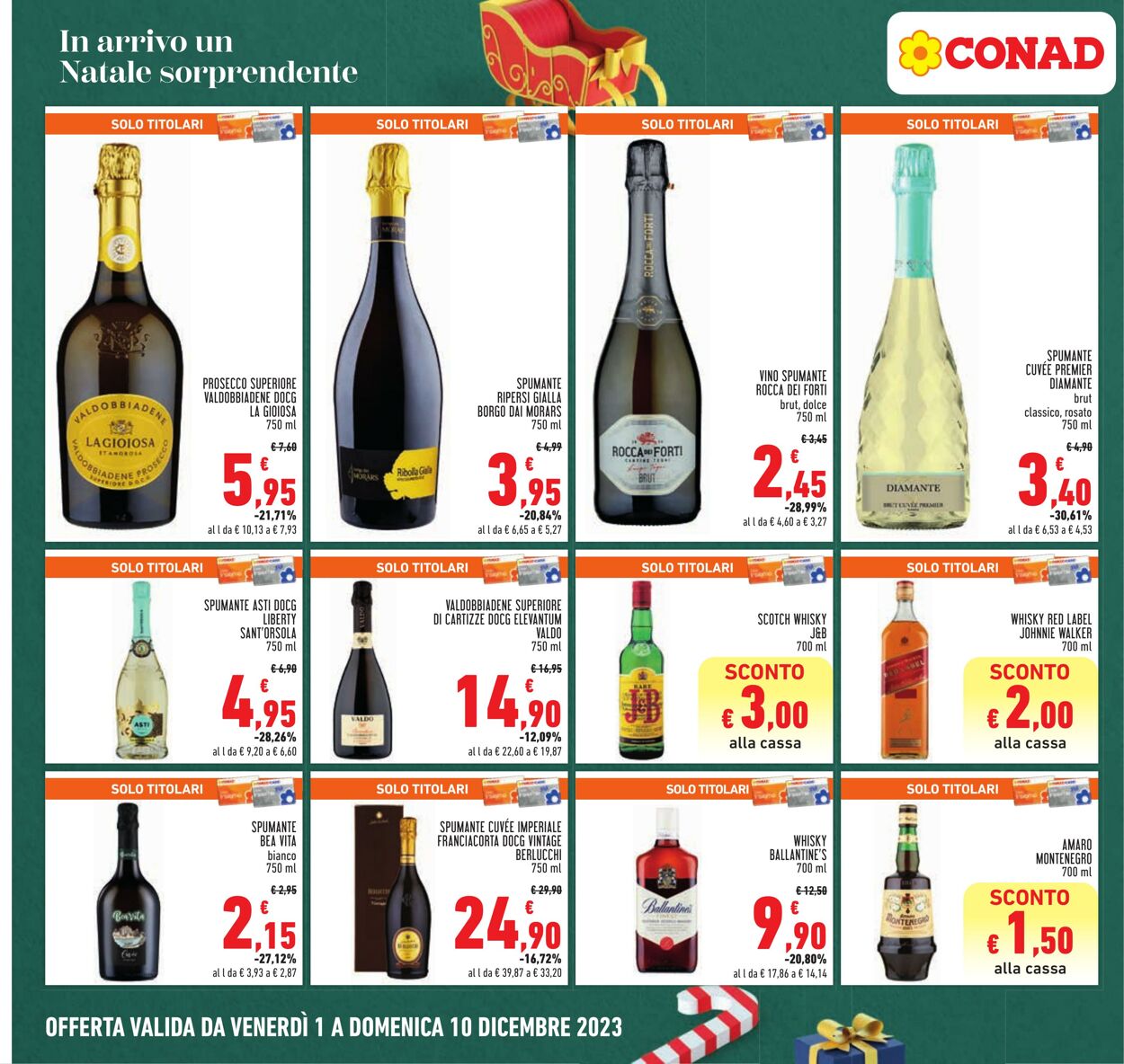 Volantino Conad 01.11.2023 - 10.12.2023