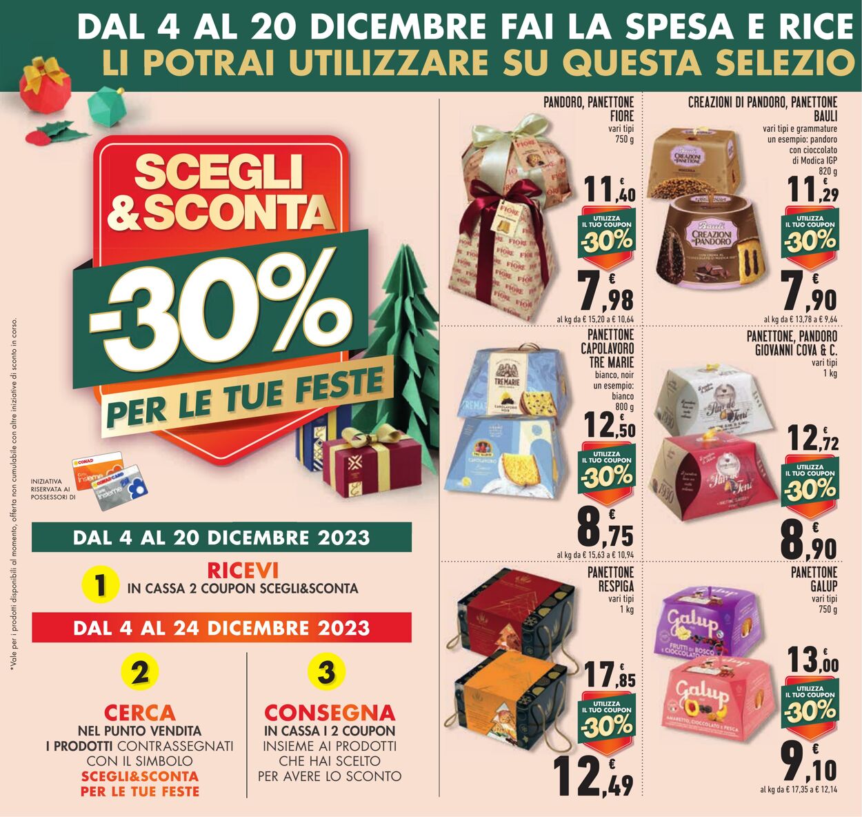 Volantino Conad 01.11.2023 - 10.12.2023