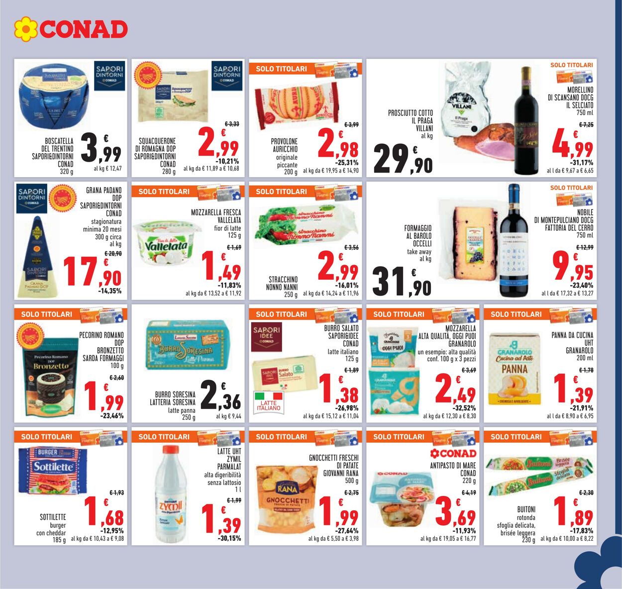 Volantino Conad 01.11.2023 - 10.12.2023