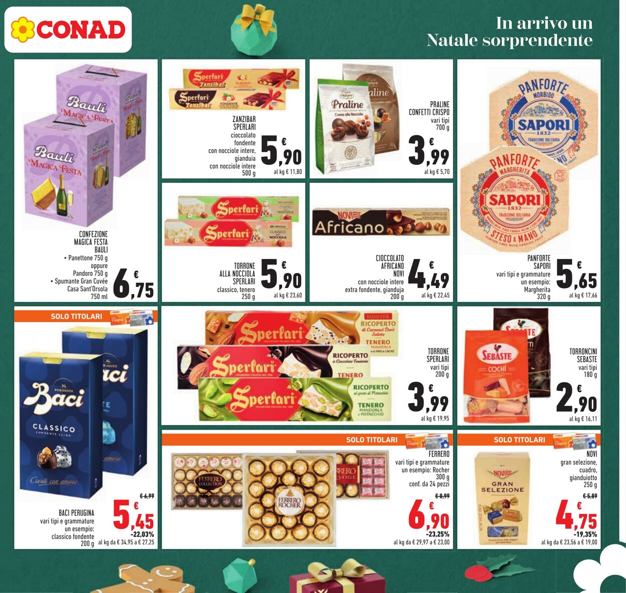 Volantino Conad 01.11.2023 - 10.12.2023