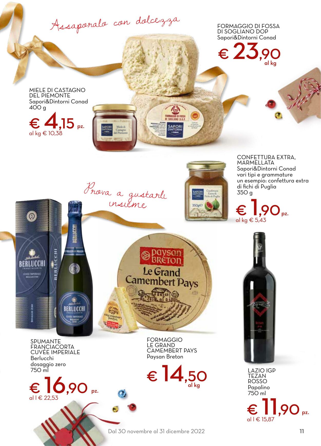 Volantino Conad 01.11.2022 - 31.12.2022