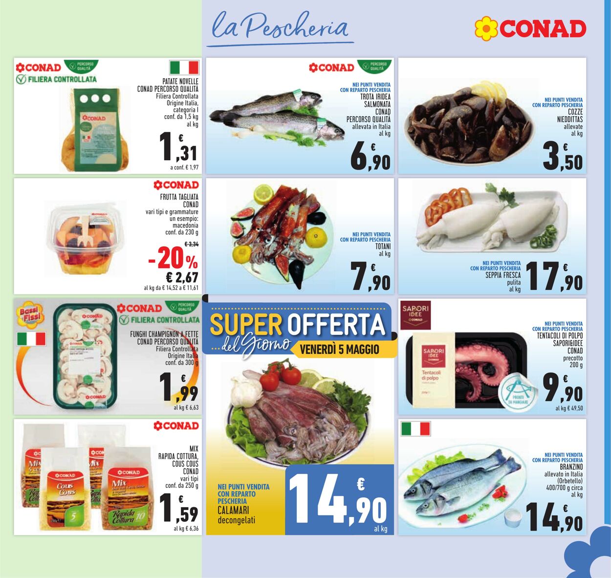 Volantino Conad 26.04.2023 - 07.05.2023