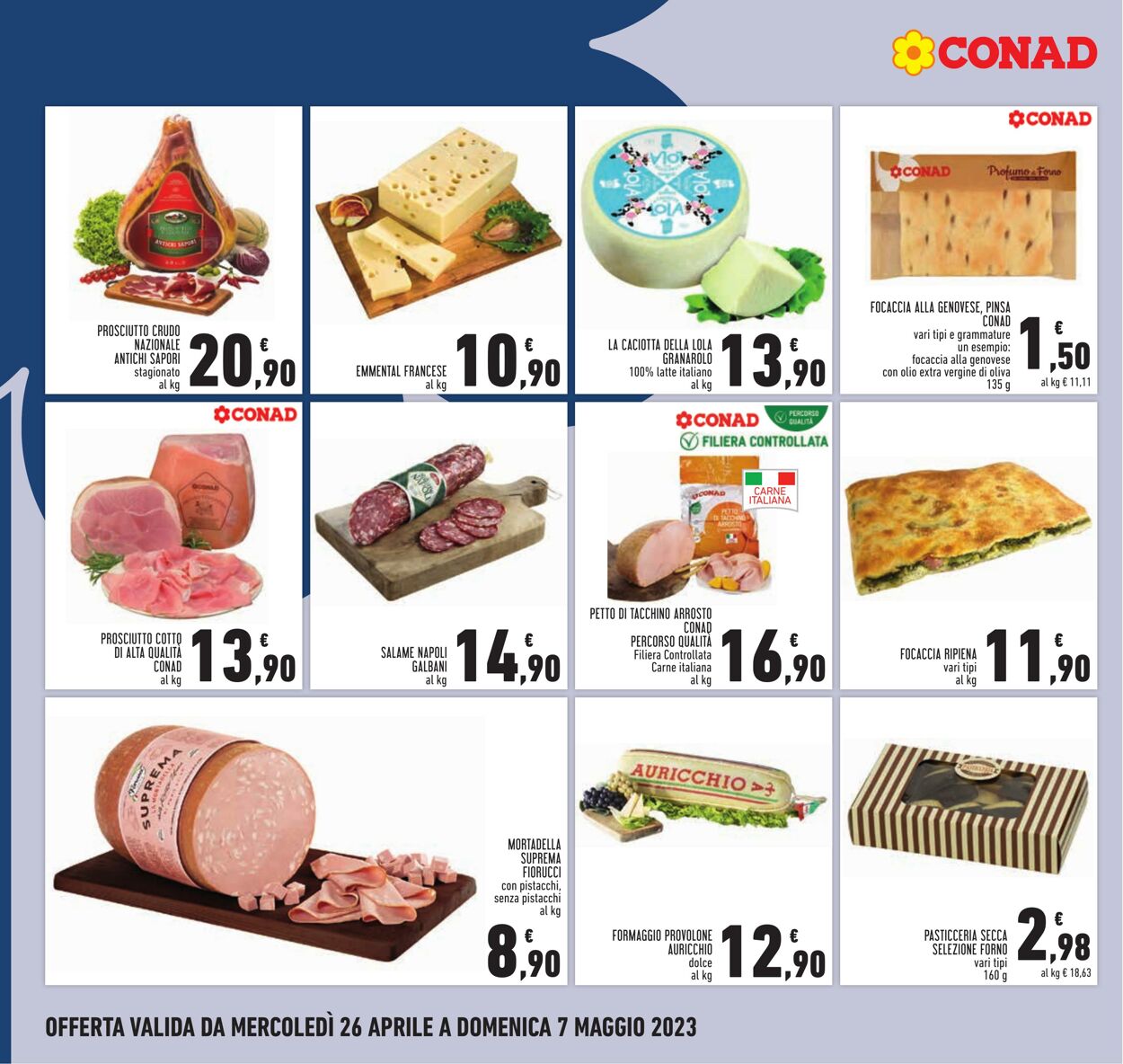 Volantino Conad 26.04.2023 - 07.05.2023