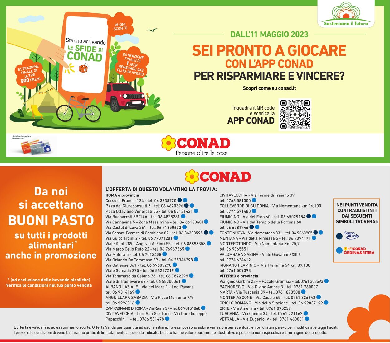 Volantino Conad 26.04.2023 - 07.05.2023