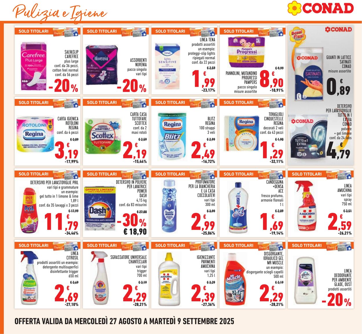 Volantino Conad 22.08.2025 - 22.08.2025