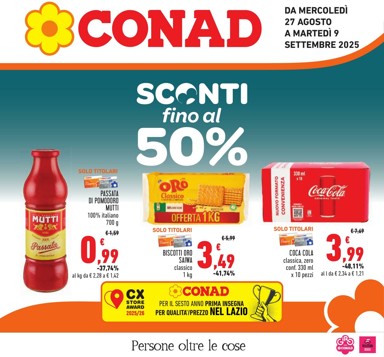 Volantino Conad 22.08.2025 - 22.08.2025