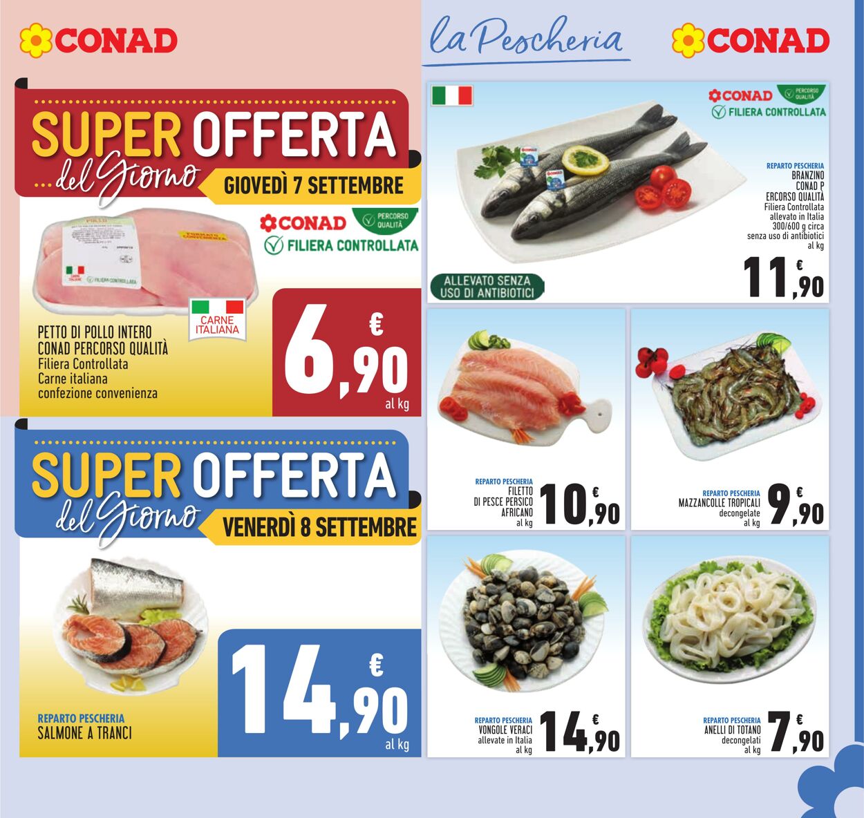 Volantino Conad 31.08.2023 - 10.09.2023