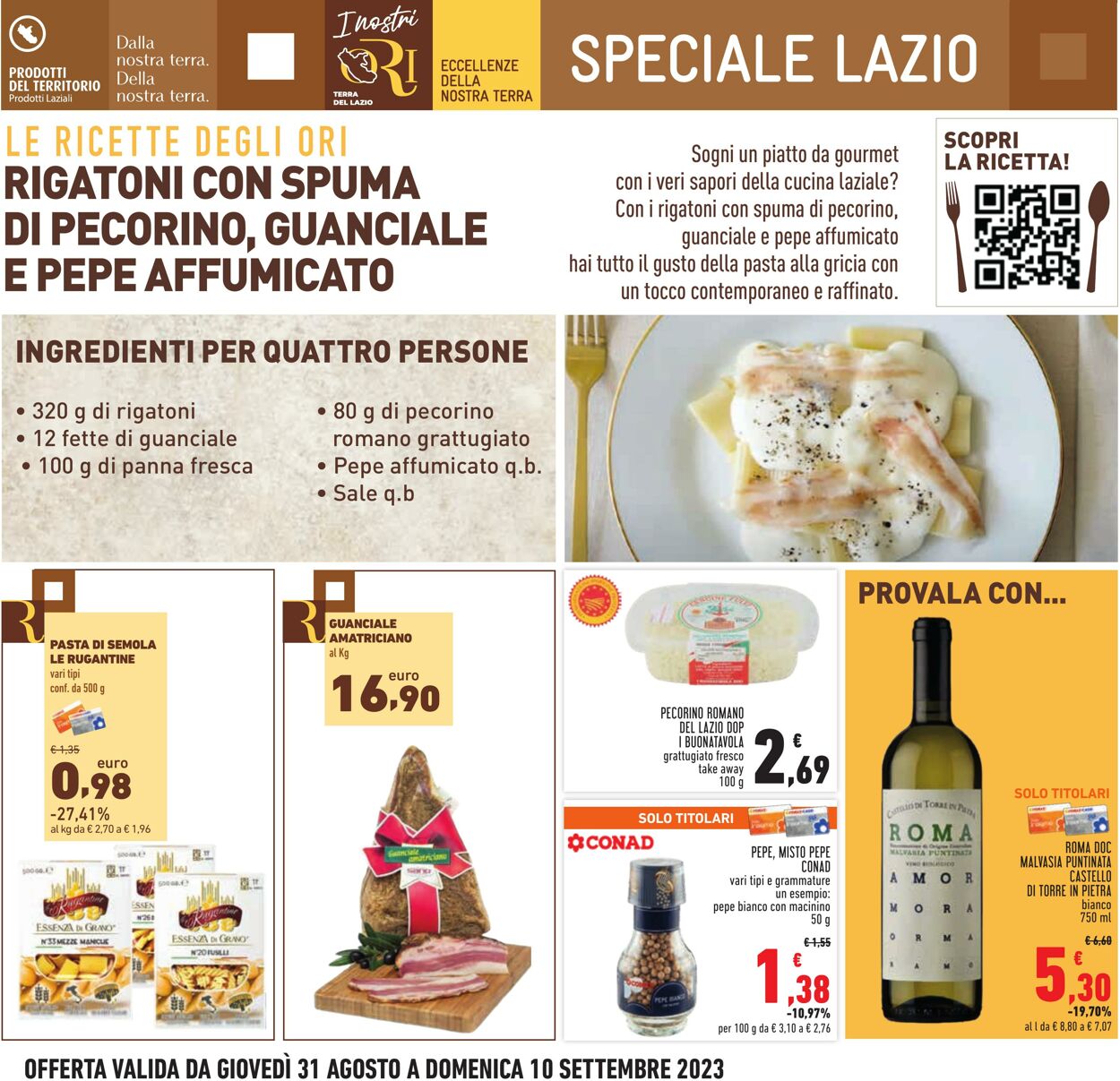 Volantino Conad 31.08.2023 - 10.09.2023