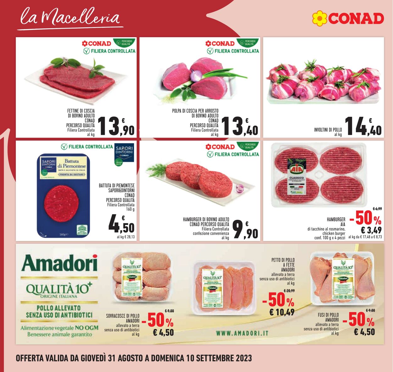 Volantino Conad 31.08.2023 - 10.09.2023