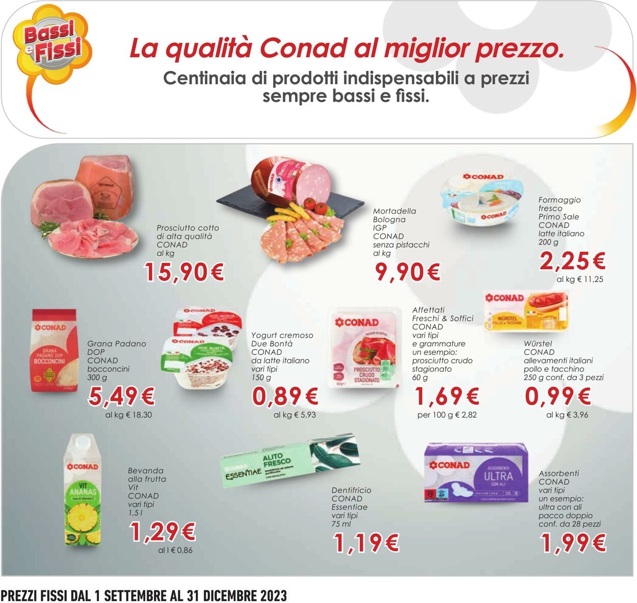 Volantino Conad 31.08.2023 - 10.09.2023