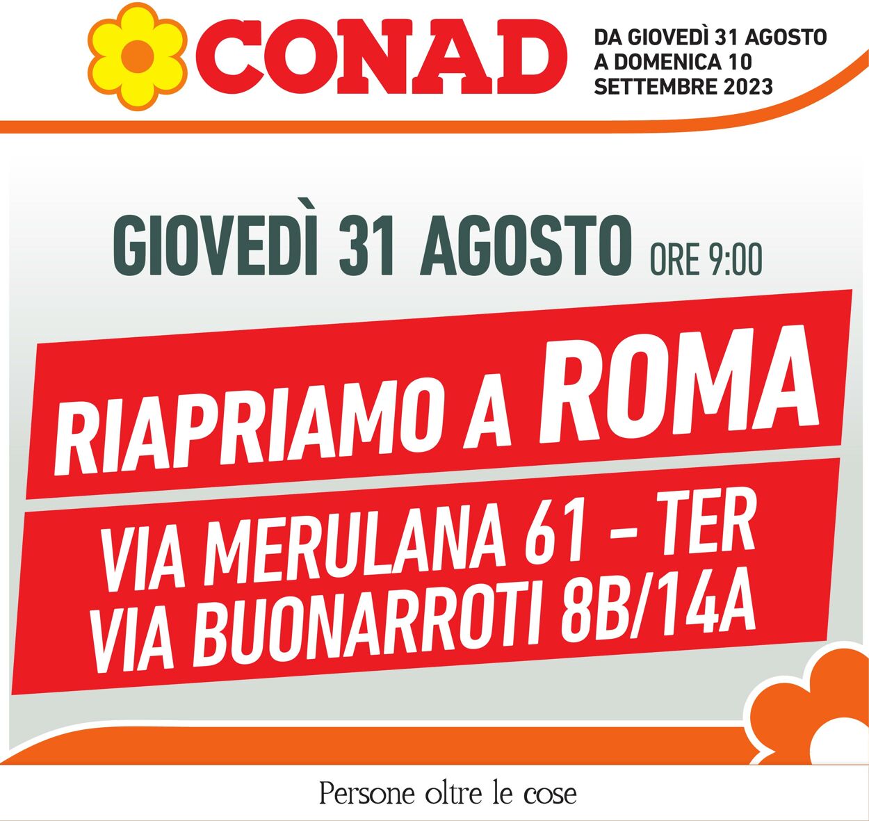 Volantino Conad 31.08.2023 - 10.09.2023