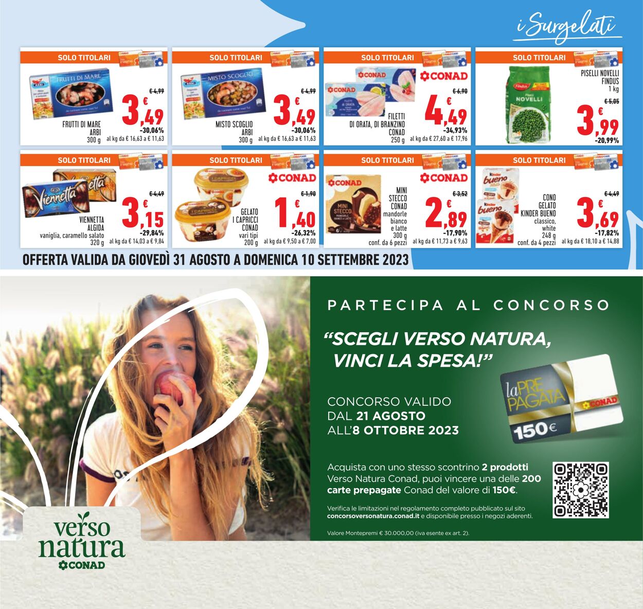 Volantino Conad 31.08.2023 - 10.09.2023