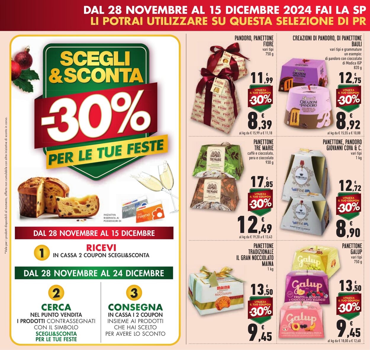 Volantino Conad 27.11.2024 - 08.12.2024