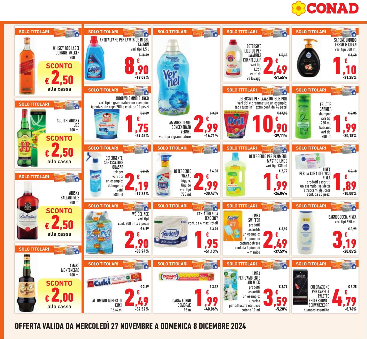 Volantino Conad 27.11.2024 - 08.12.2024