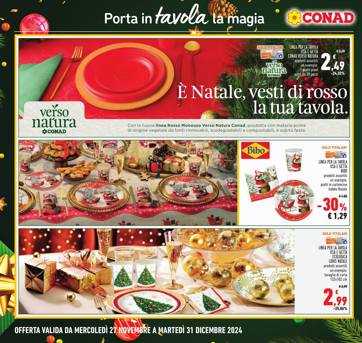 Volantino Conad 27.11.2024 - 08.12.2024