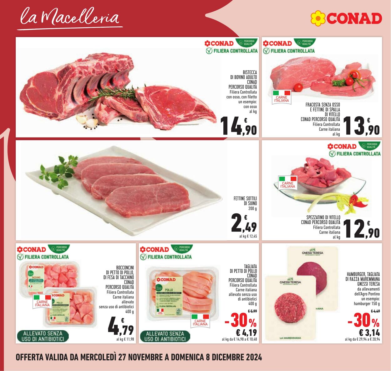 Volantino Conad 27.11.2024 - 08.12.2024