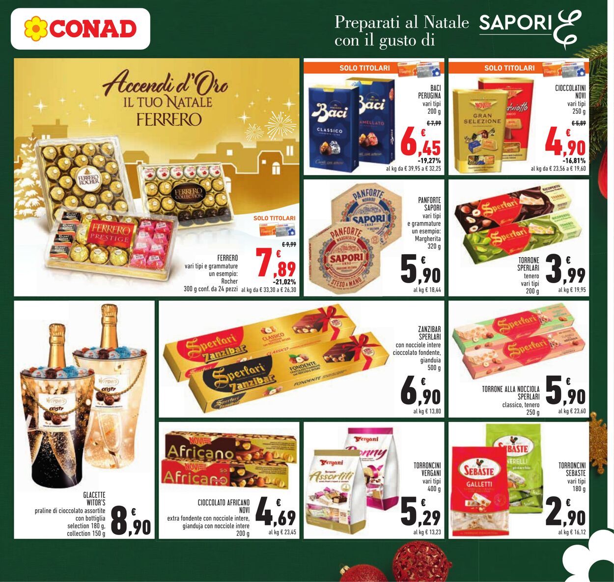 Volantino Conad 27.11.2024 - 08.12.2024