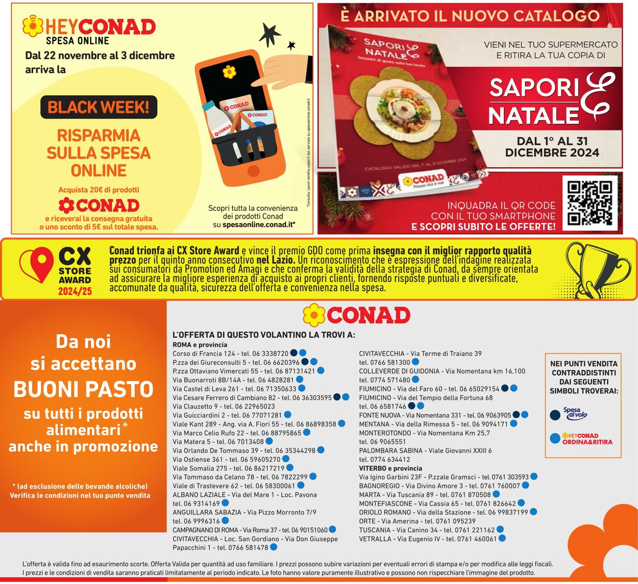 Volantino Conad 27.11.2024 - 08.12.2024