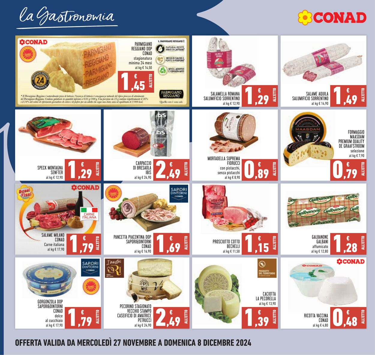 Volantino Conad 27.11.2024 - 08.12.2024