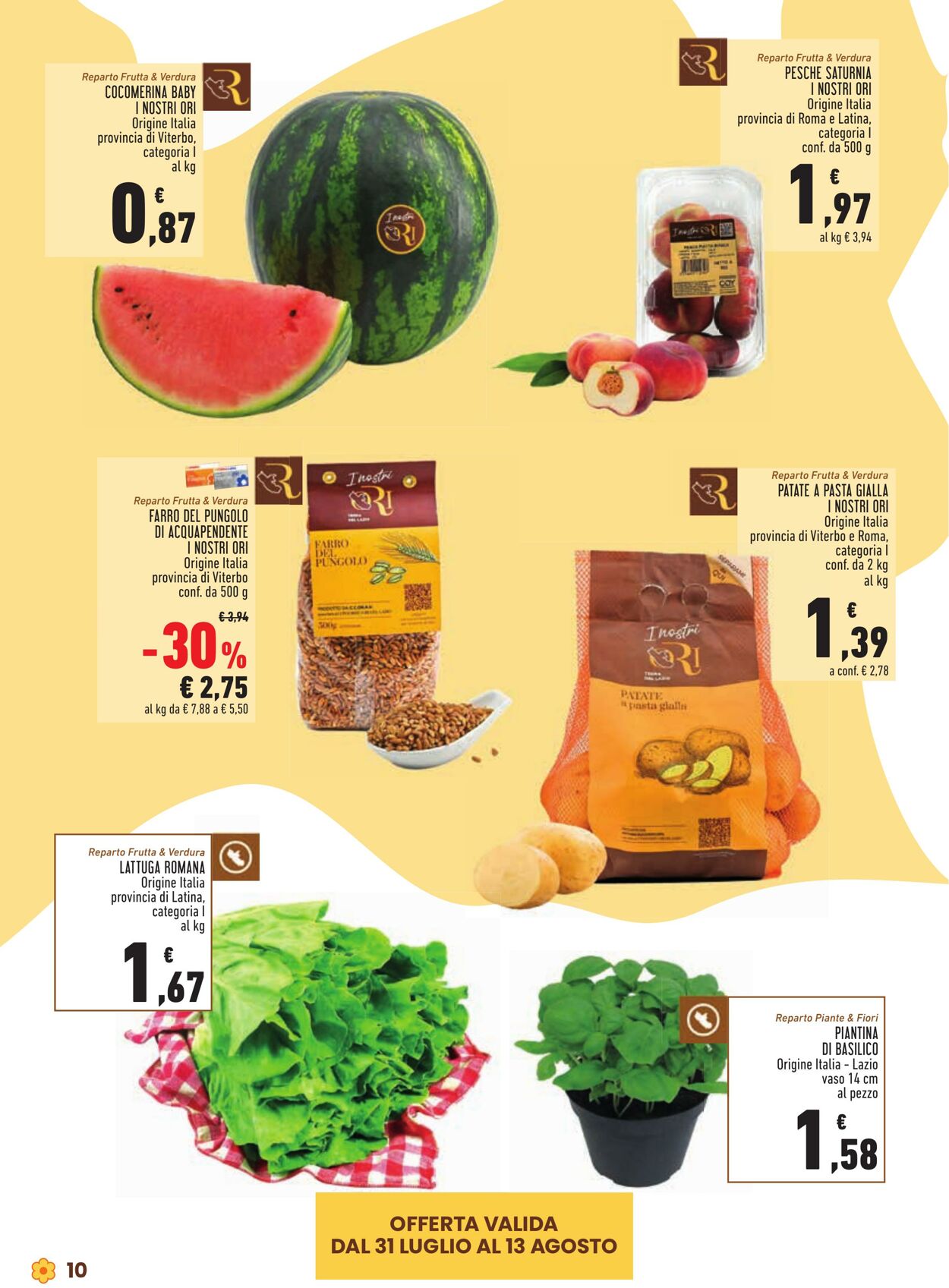 Volantino Conad 01.08.2025 - 01.08.2025