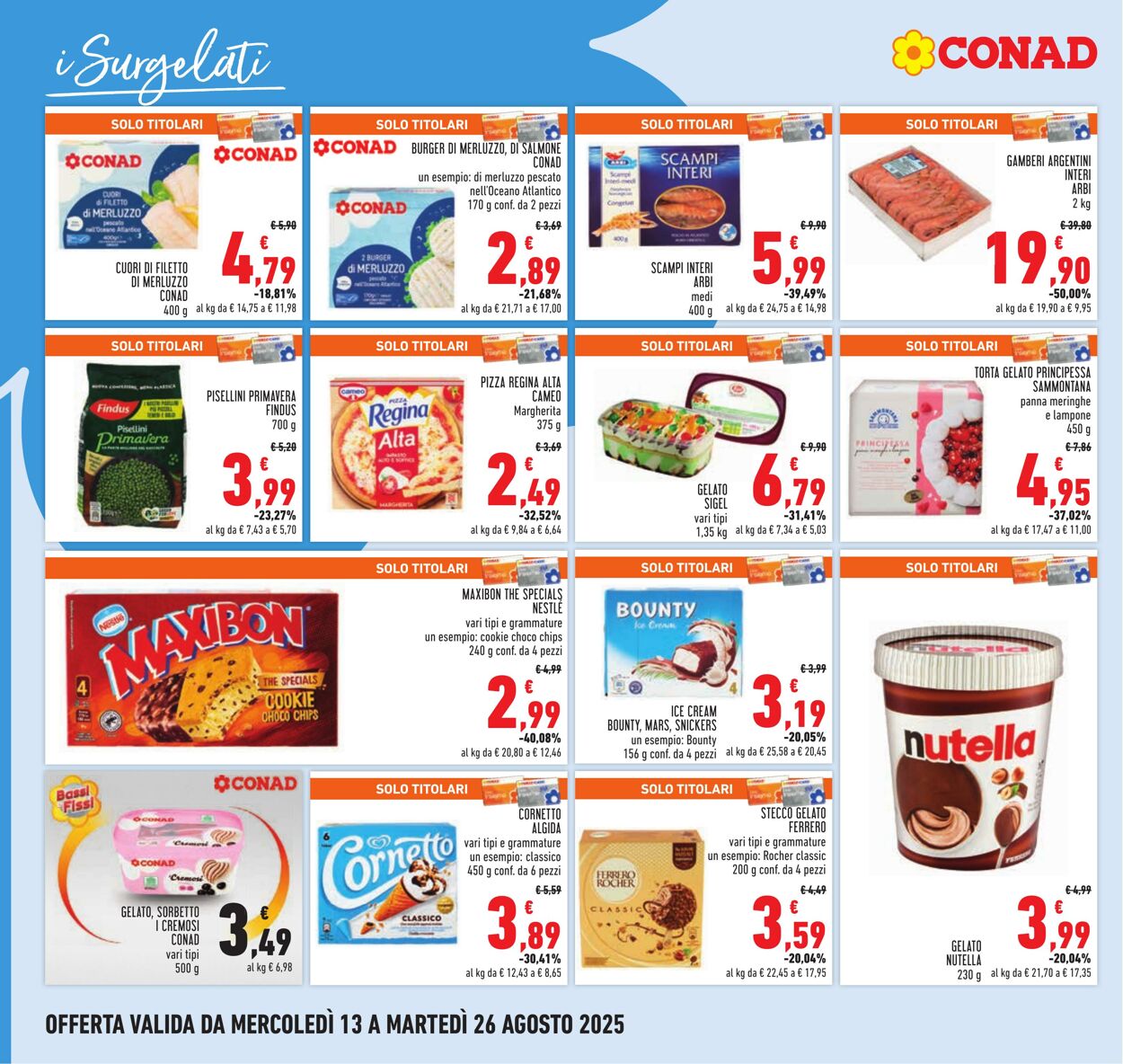 Volantino Conad 11.08.2025 - 11.08.2025
