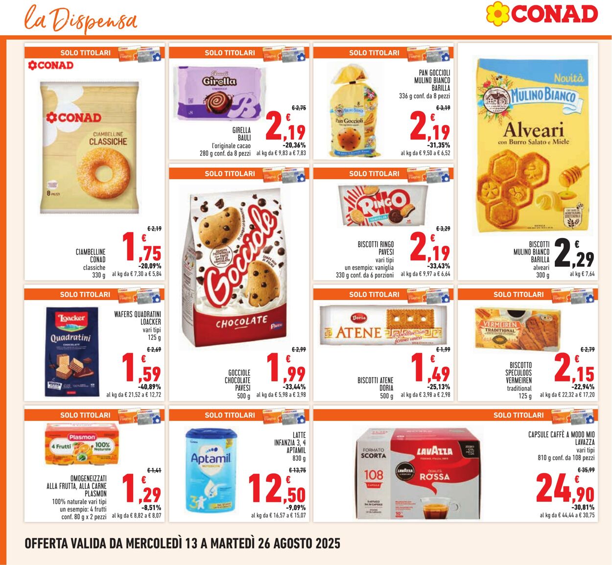 Volantino Conad 11.08.2025 - 11.08.2025