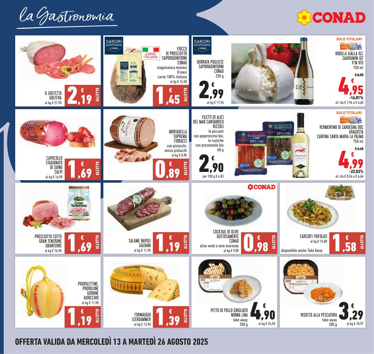 Volantino Conad 11.08.2025 - 11.08.2025