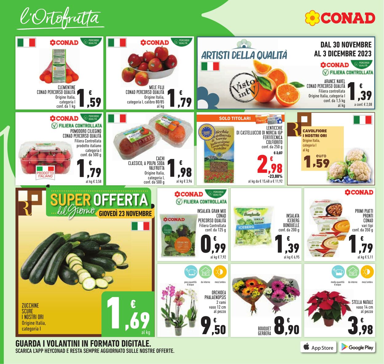 Volantino Conad 22.11.2023 - 30.11.2023